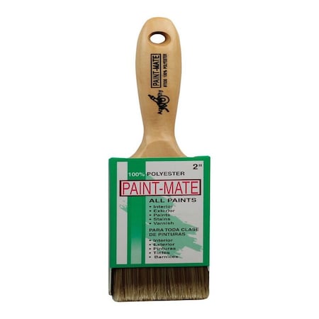 Arroworthy ArroWorthy Paint-Mate 2 in. Flat Paint Brush 7030 2